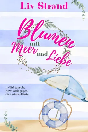 Blumen mit Meer und Liebe